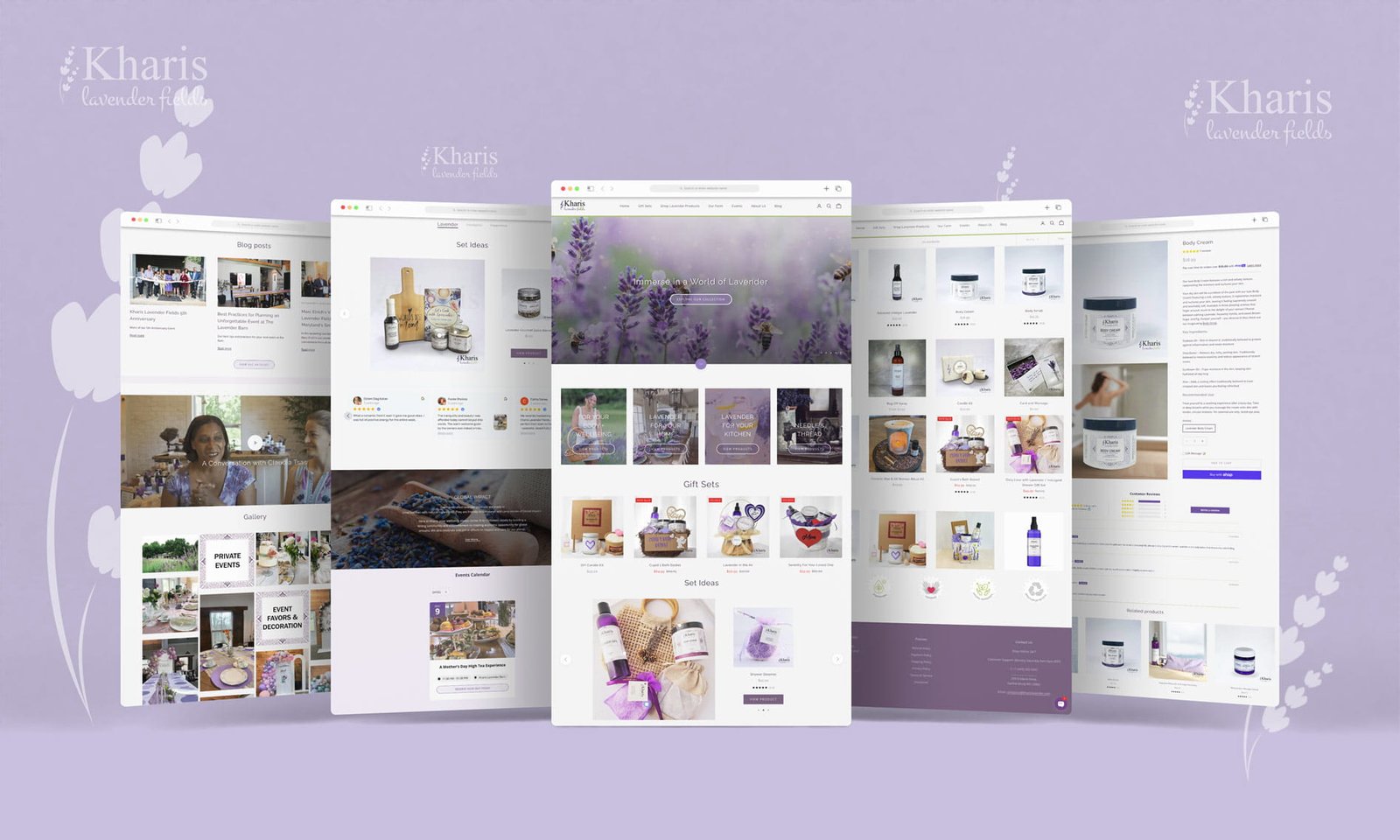 tienda en linea para productos de lavanda