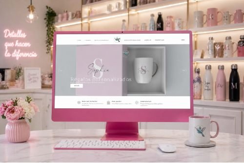 Pagina web para emprendimiento de servicios personalizados