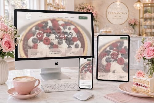 Pagina web para pasteleria