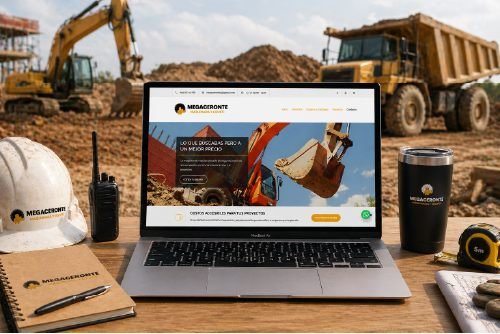 Sitio web para empresa de transporte