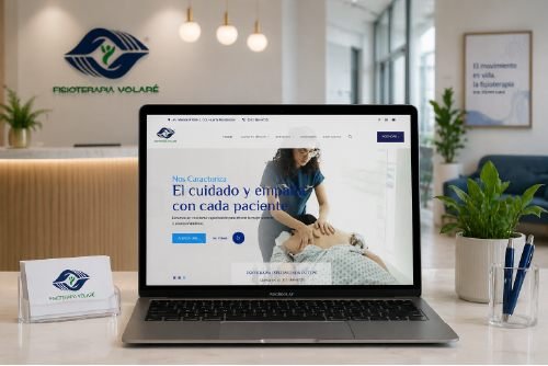 sitio web para clinica fisioterapia